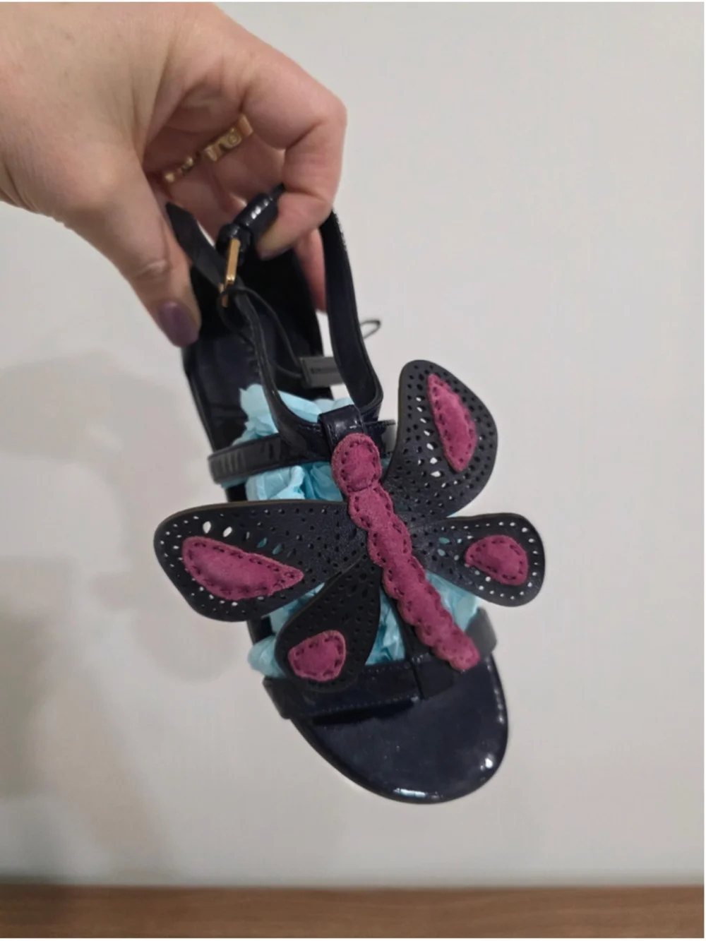 Burberry Kids Butterfly Sandals – Size 29 (EU) – NWOT